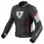 Cazadora moto REV'IT Xena 3 Ladies Negro Rosa