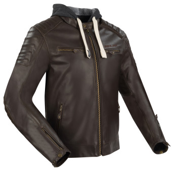Cazadora moto Segura Challenger Brown