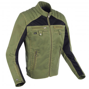 Cazadora moto Segura District Kaki