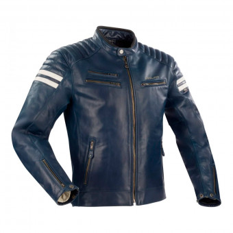 Cazadora moto Segura Funky Marine White