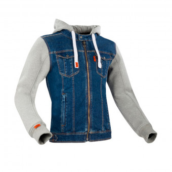 Cazadora moto Segura Jessy Blue