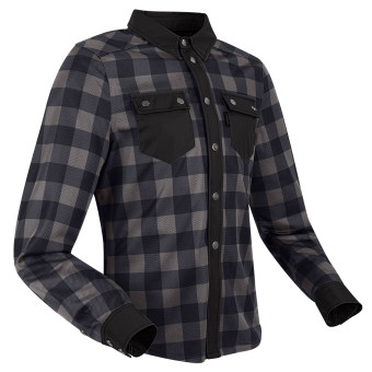 Cazadora moto Segura Jovan Black Grey