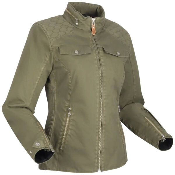 Cazadora moto Segura Lady Bahia Jacket Kaki