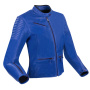 Cazadora moto Segura Lady Curve Blue