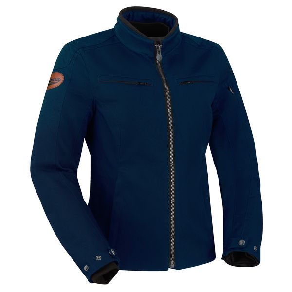Cazadora moto Segura Lady Garrisson Blue Navy
