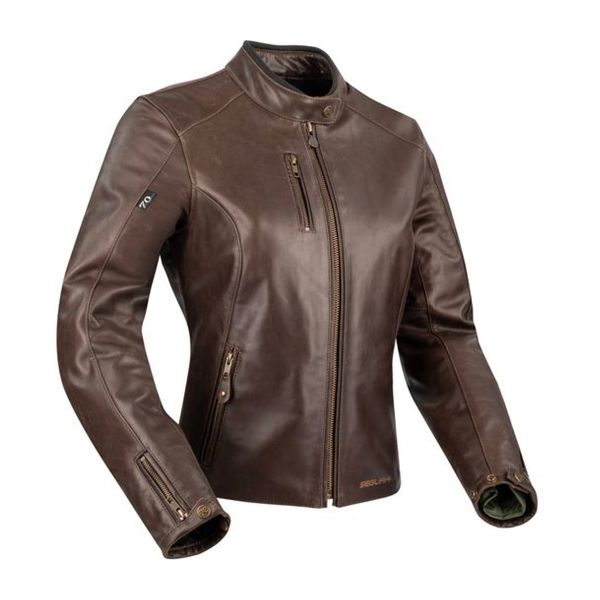 Cazadora moto Segura Lady Laxey Brown Cazadora moto Segura Lady Laxey Brown