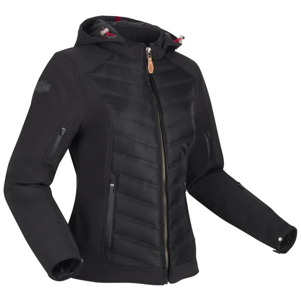 Cazadora moto Segura Lady Natcho 2 Negro Rojo Cazadora moto Segura Lady Natcho 2 Negro Rojo