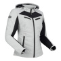 Cazadora moto Segura Lady Natcho Vented Grey White