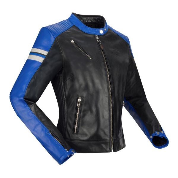 Cazadora moto Segura Lady Romeo Black Blue