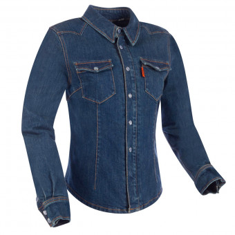 Cazadora moto Segura Lady Terence Blue