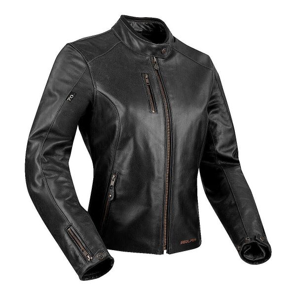 Cazadora moto Segura Laxey Black Cazadora moto Segura Laxey Black