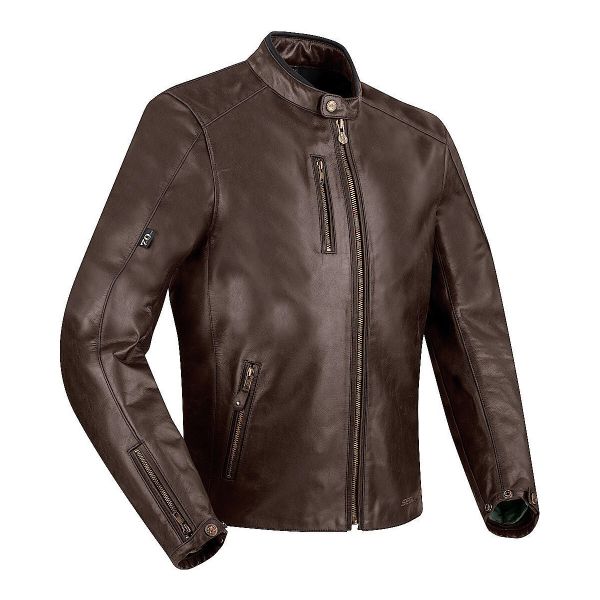Cazadora moto Segura Laxey Brown Cazadora moto Segura Laxey Brown