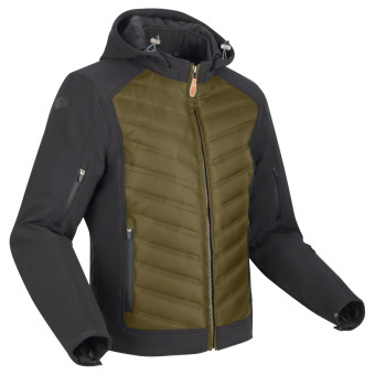 Cazadora moto Segura Natcho 2 Negro Caqui