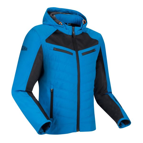 Cazadora moto Segura Natcho Vented Blue Orange