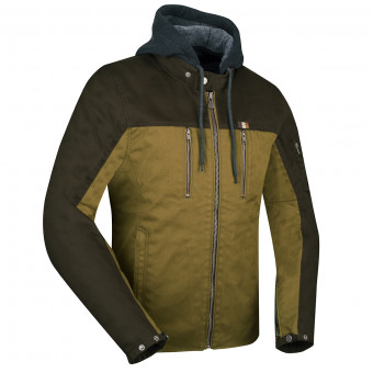Cazadora moto Segura Presto Brown Sand