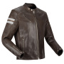 Cazadora moto Segura Romeo Brown White