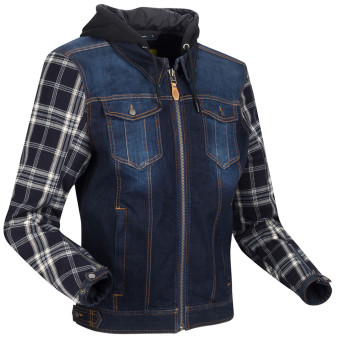 Cazadora moto Segura Sunny Blue
