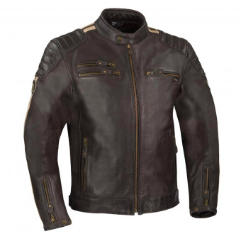 Cazadora moto Segura Ventura Brown Beige