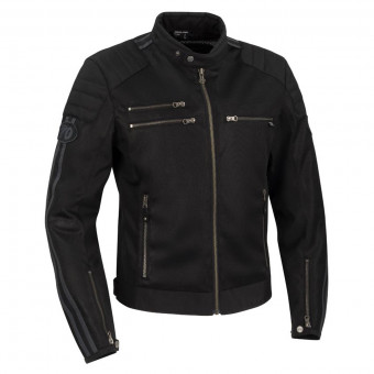 Cazadora moto Segura Ventura Vented Black Grey