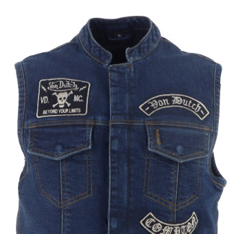 Von Dutch Apache Denim Blue Dirty