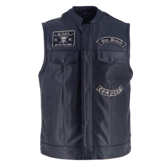 Cazadora moto Von Dutch Apache Leather Black