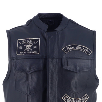 Von Dutch Apache Leather Black