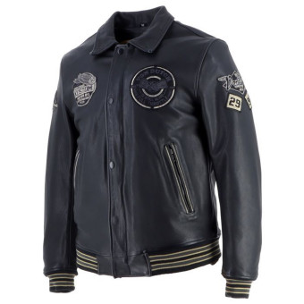 Von Dutch Brooklyn Leather Wash Negro