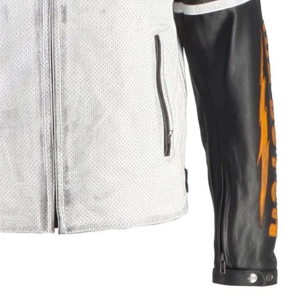 Von Dutch California Air Cuero Blanco Negro Oro