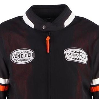 Von Dutch California Air Mesh Negro Naranja Blanco