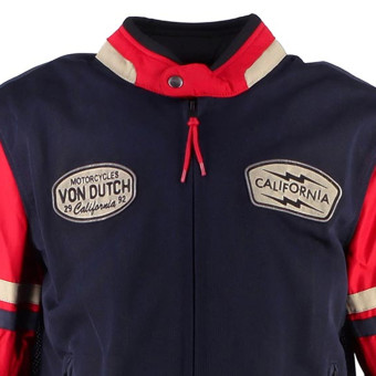 Von Dutch California Air Mesh Azul Rojo Beige