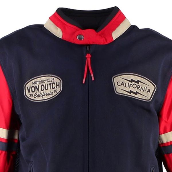 Von Dutch California Air Mesh Azul Rojo Beige