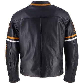 Von Dutch California Cuero Negro Oro Blanco