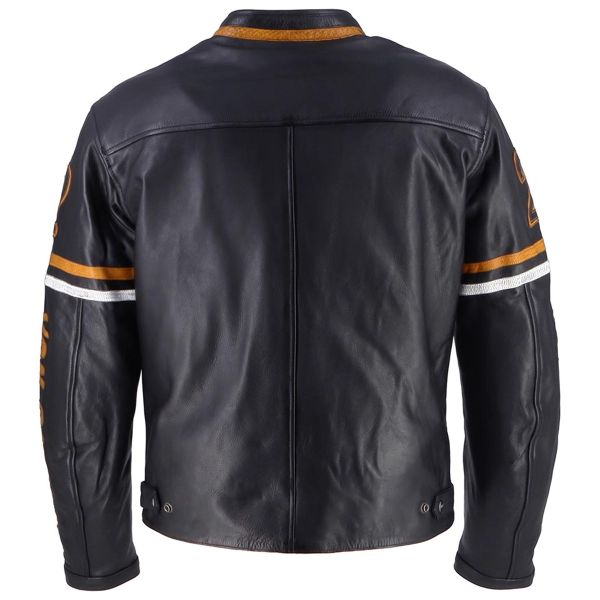 Von Dutch California Cuero Negro Oro Blanco
