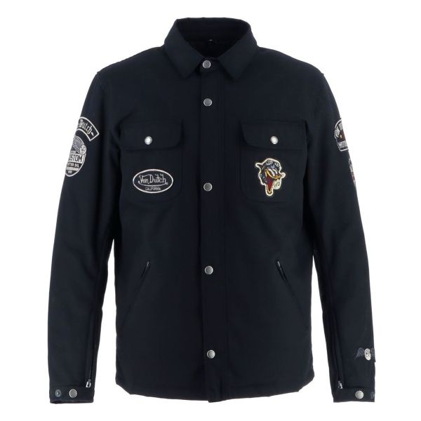 Cazadora moto Von Dutch Distroy Negro