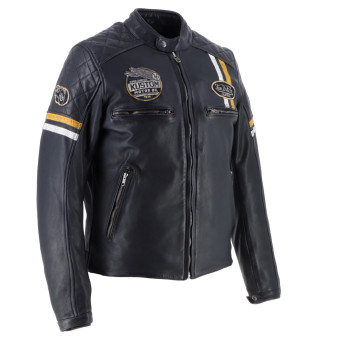 Von Dutch Race Now Cuero Negro Blanco Amarillo