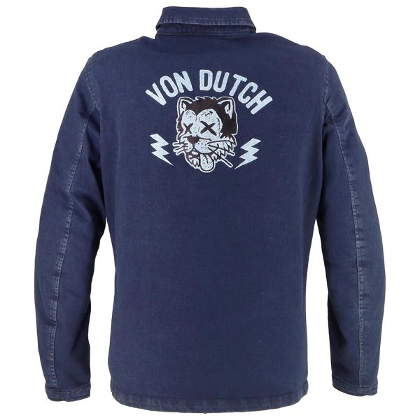 Von Dutch Stray Cat Coton Denim Azul Sucio