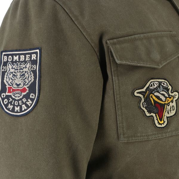 Von Dutch Warrior Canvas Kaki