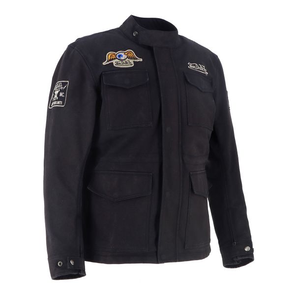 Von Dutch Warrior Canvas Black