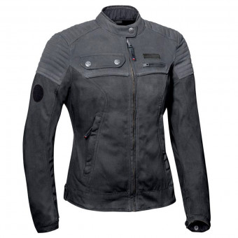 Cazadora moto Ixon Borough Lady Black