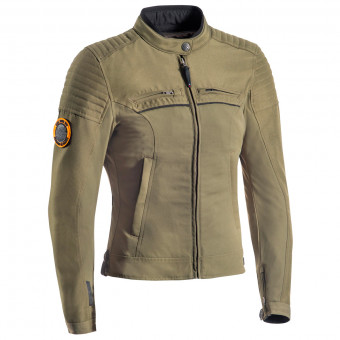 Cazadora moto Ixon Breaker Lady Kaki