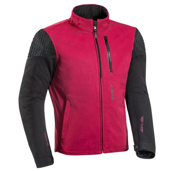 Cazadora moto Ixon Brixton Bordeau Black