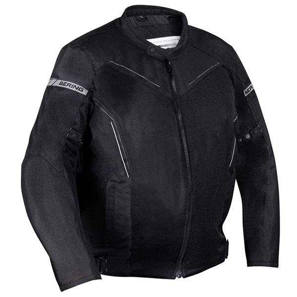 Cazadora moto Bering Cancun King Size Negro Gris