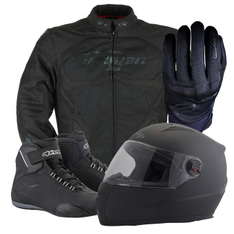 Cazadora moto Stormer Pack Carnet de Conducir Moto 6