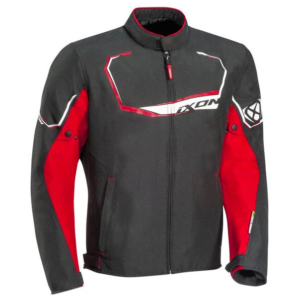Cazadora moto Ixon Challenge Black Red