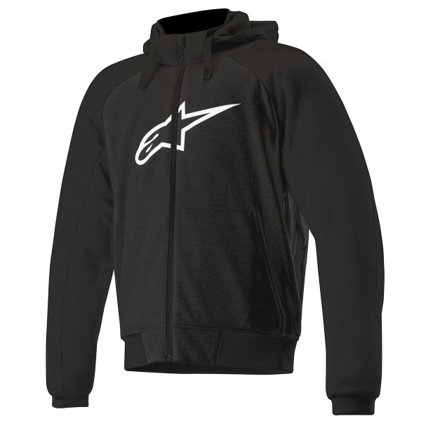Cazadora moto Alpinestars Chrome Sport Hoodie Black