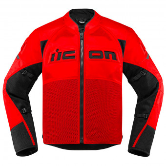 Cazadora moto ICON Contra 2 Red