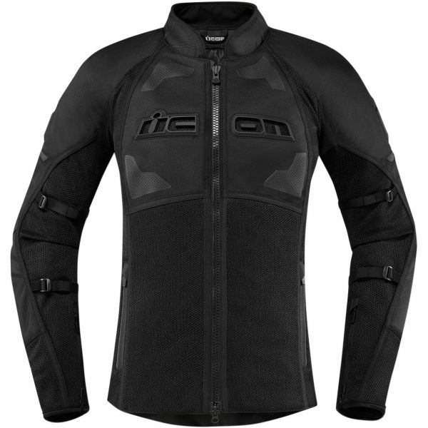 Cazadora moto ICON Contra 2 Woman Black