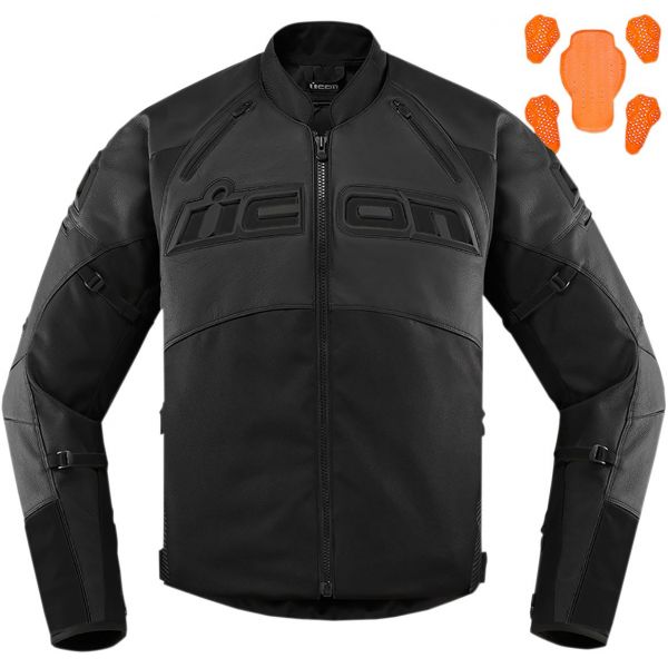 Cazadora moto ICON Contra2 Stealth