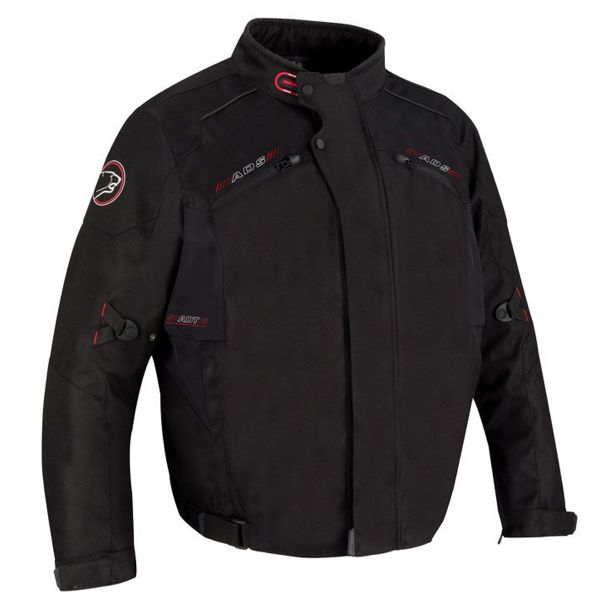 Cazadora moto Bering Corleo King-Size Negro