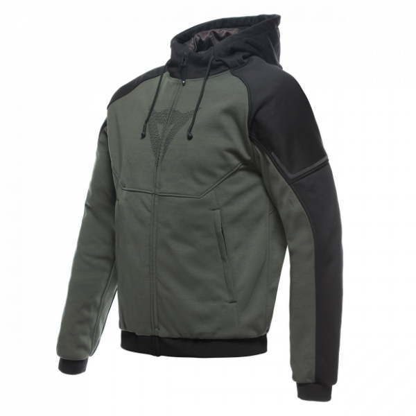 Cazadora moto Dainese Daemon-X Safety Hoodie Green Black Cazadora moto Dainese Daemon-X Safety Hoodie Green Black